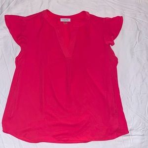 Pink Calvin Klein Blouse-XL- Brand New without Tags